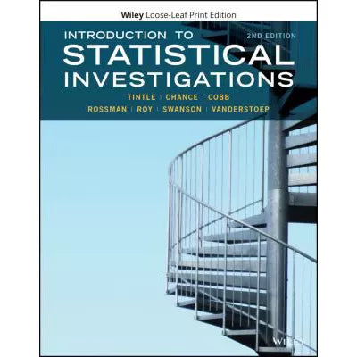 Introduction to Statistical Investigations