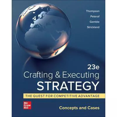 Crafting &amp; Executing Strategy (RRMCG)
