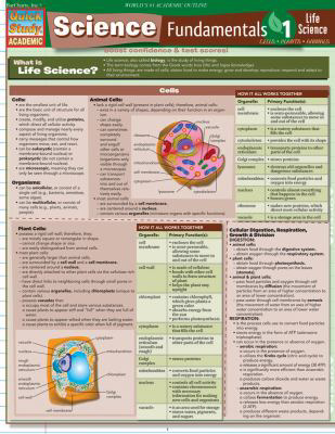 Science Fundamentals 1 : Life Science: Cells, Plants, Animals