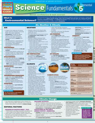 Science Fundamentals 5Environmental