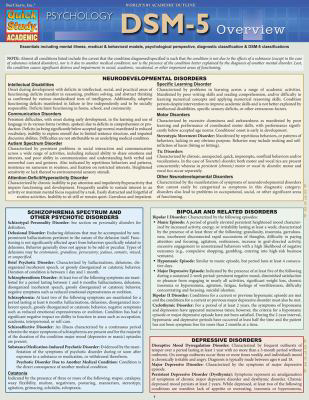 DSM-5 Overview