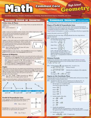 Math Common Core Geometry 10Th Grade