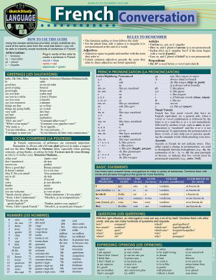 French Conversation : A Quickstudy Language Reference Guide (Edition 2)