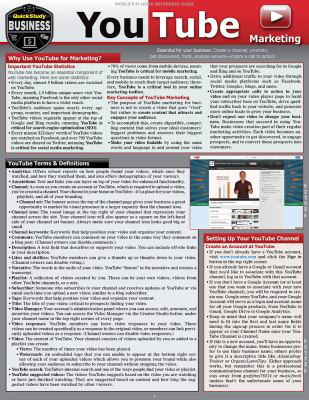 Youtube Marketing : A Quickstudy Laminated Reference Guide (Edition 2)