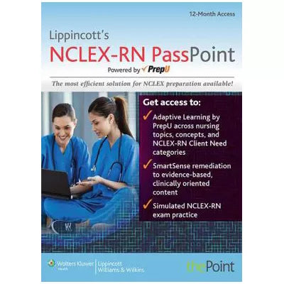 Lippincott's NCLEX-RN PassPoint (6 Month)