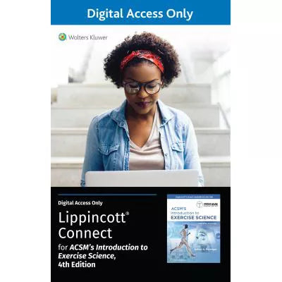 ACSM's Introduction to Exercise Science 4e Lippincott Connect Standalone Digital Access Card