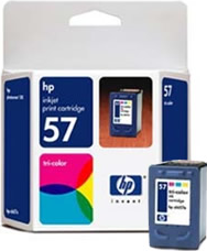 INK CARTRIDGE HP 57 TRI-COLOR