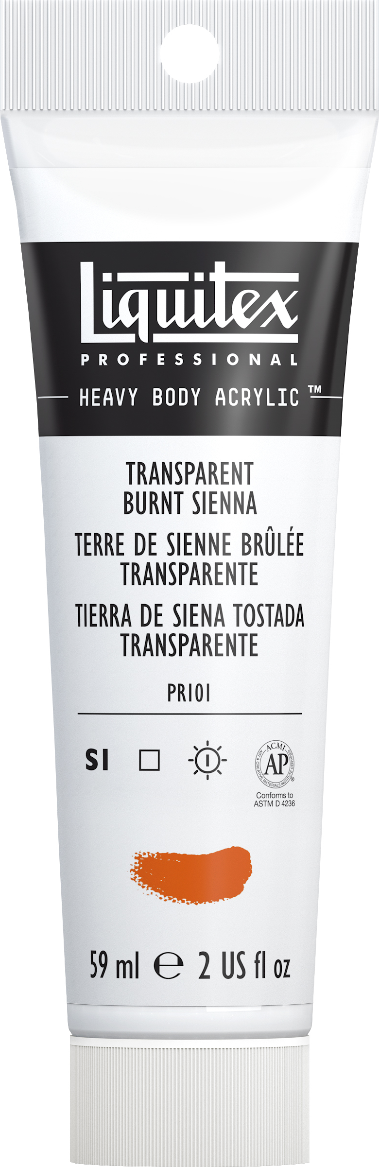 HB ACRY 2OZ TRANS BT SIENNA