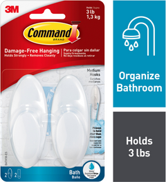 MED BATH HOOK 3 LB 2PK