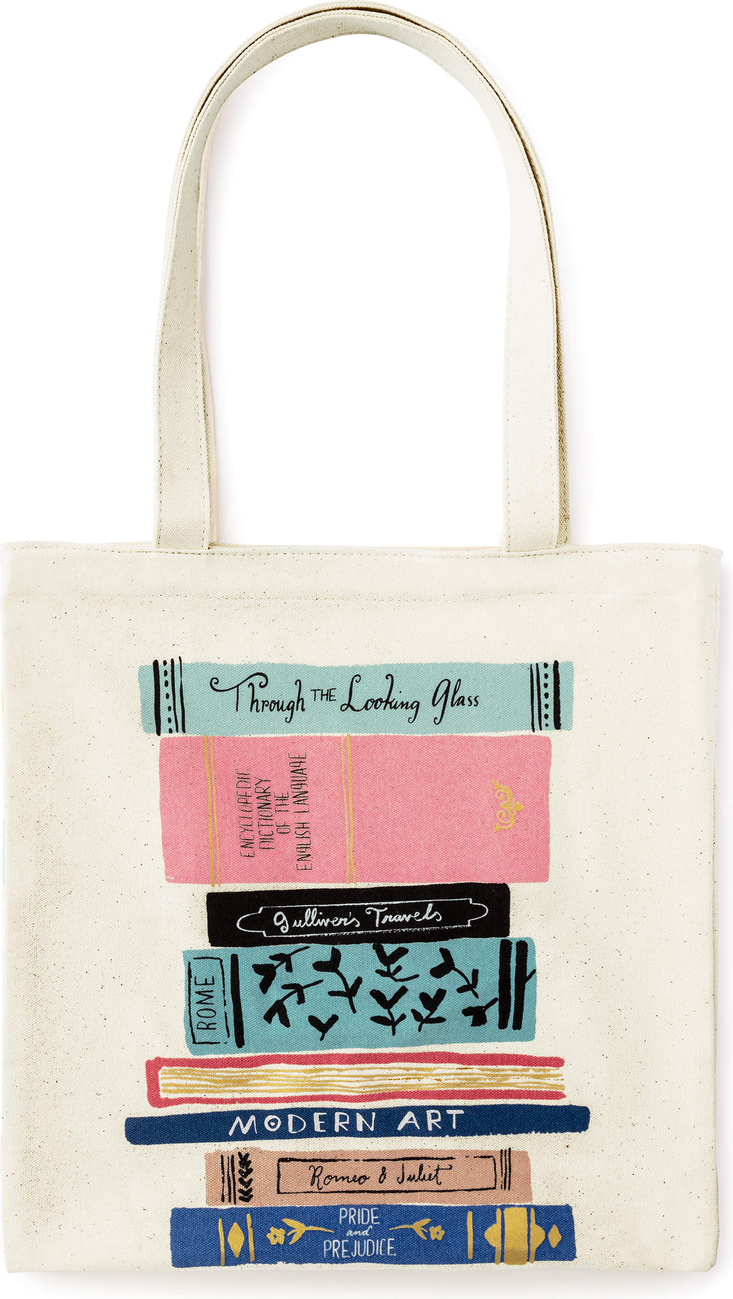 Canvas Tote Stack Of Classics