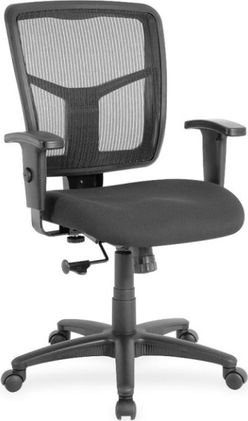 CHAIR BLACK MANAGER MESH MIDBACK