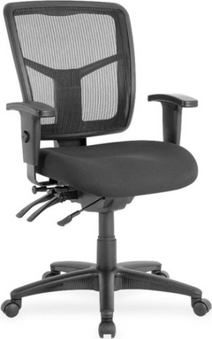 CHAIR BLACK MANAGER SWIVEL MESH MID