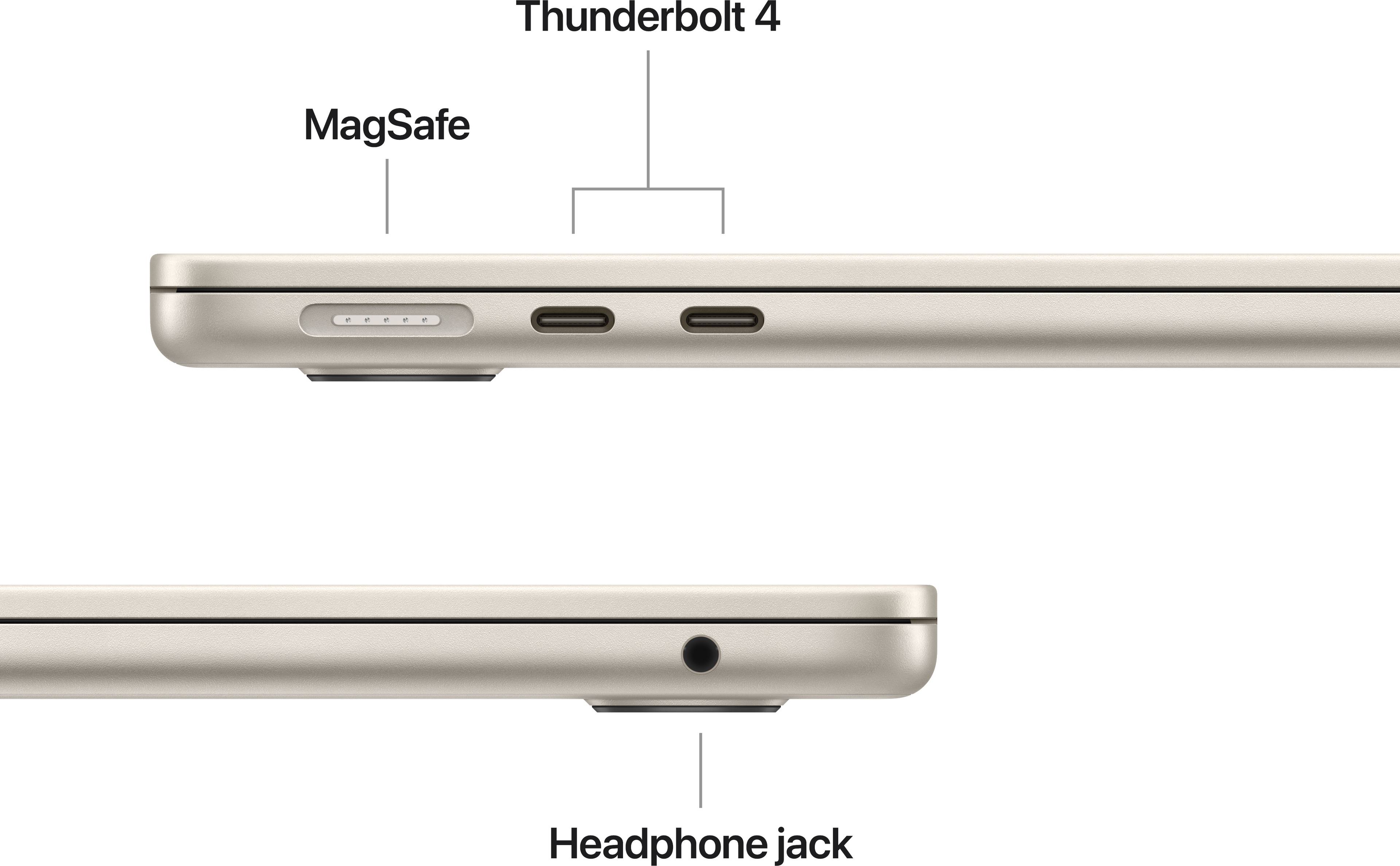 Apple 13-inch MacBook Air: Apple M5 chip with 10‑core CPU and 10‑core GPU, 24GB, 1TB SSD - Starlight