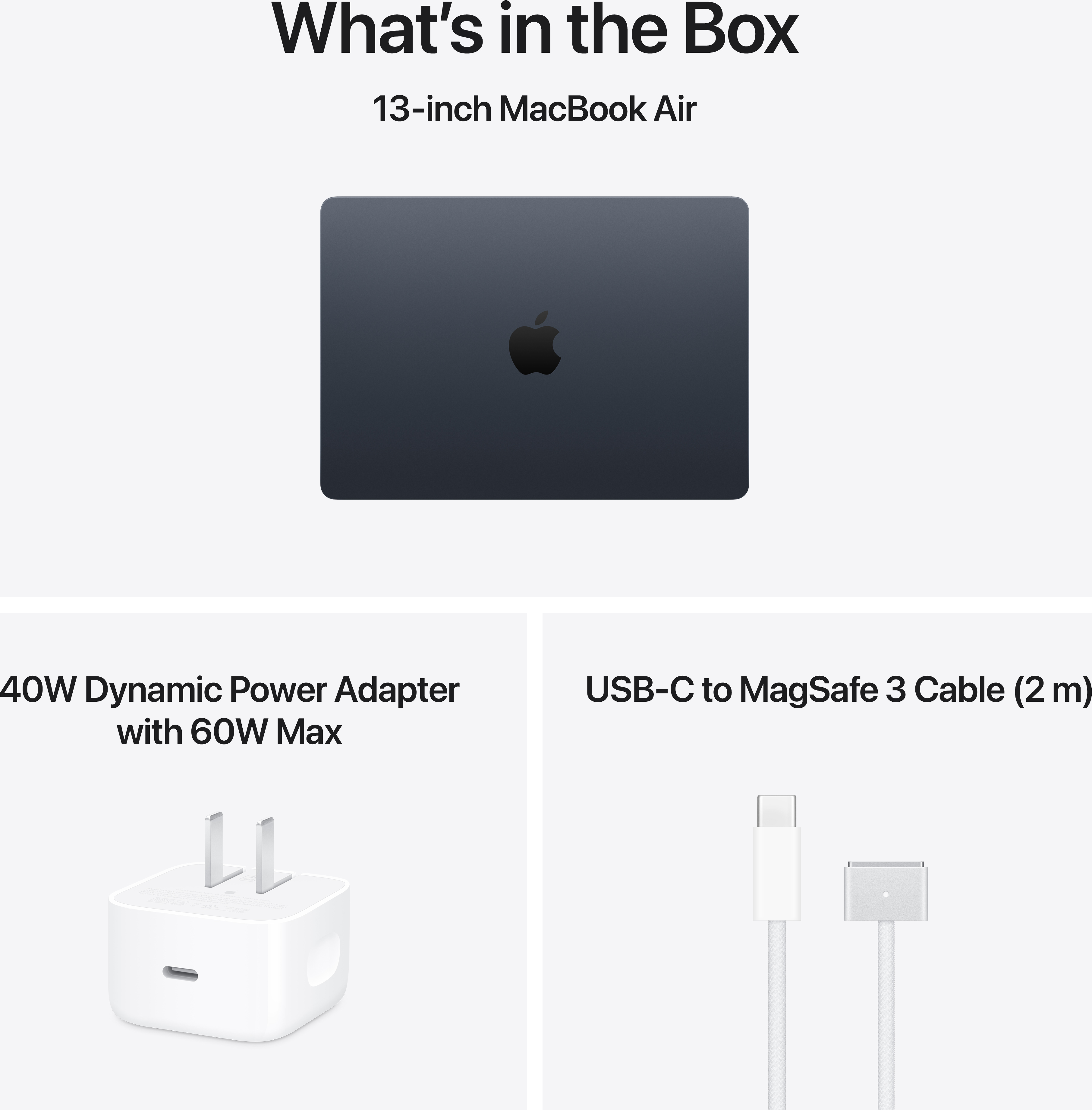 Apple 15-inch MacBook Air: Apple M5 chip with 10‑core CPU and 10‑core GPU, 24GB, 1TB SSD - Midnight