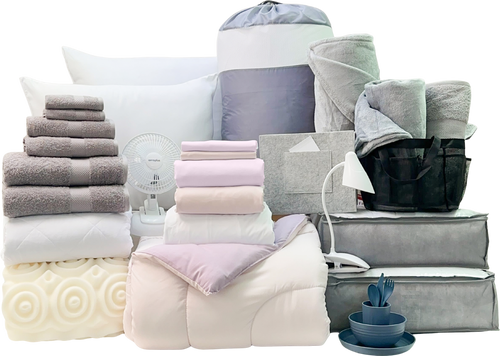 Complete 29pc Twin XL Bundle in Lavender Blush - SHIPS 8/1 FOR IN-STORE PICKUP ON FALL MOVE-IN WEEKEND.