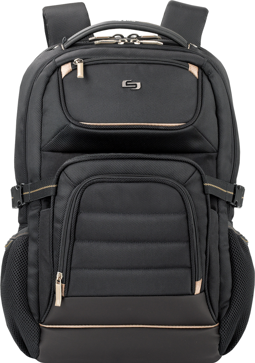 SOLO NY ARC BACKPACK 19IN BLCK/GLD