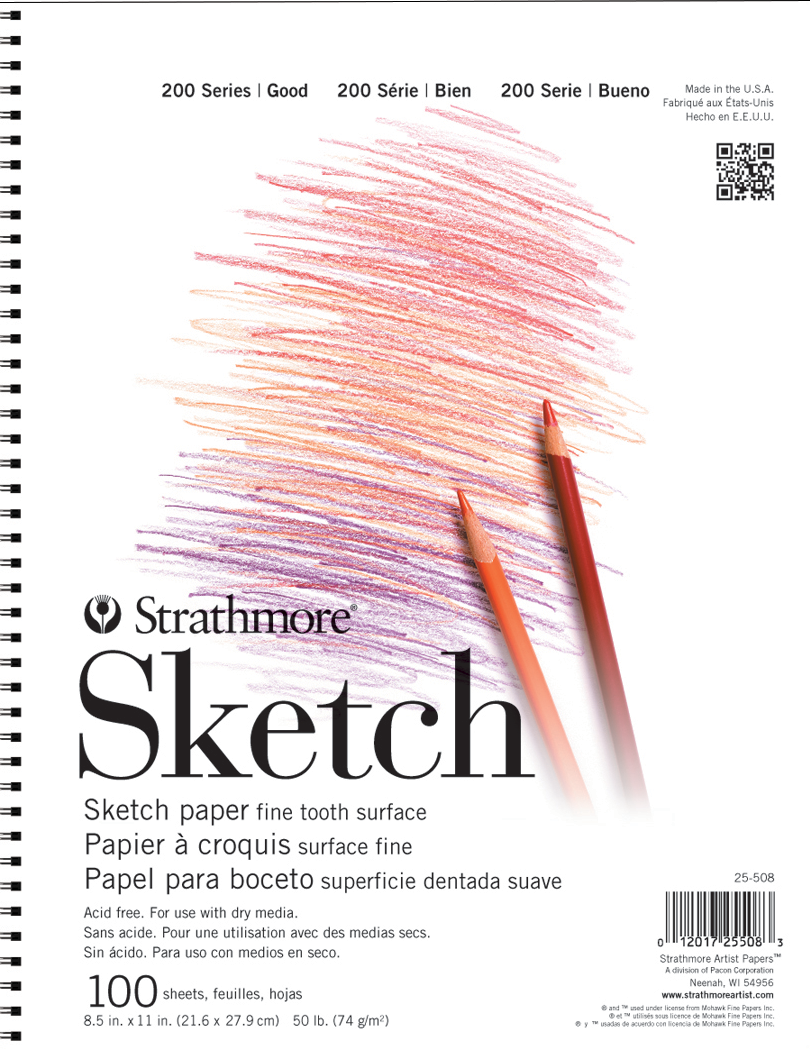 STUDENT SKETCH 8.5X11 100SH(12