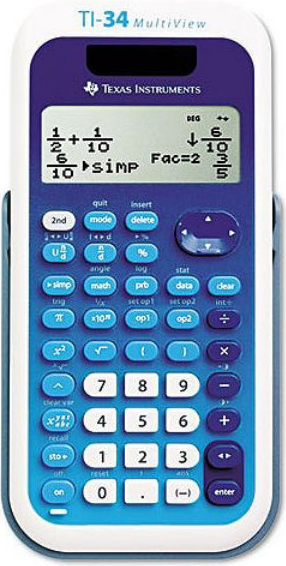 CALCULATOR TI34 MULTI VIEW 2LN